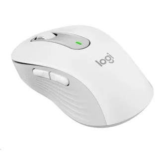 Logitech Wireless Mouse M650 L Signature, alb-portocaliu