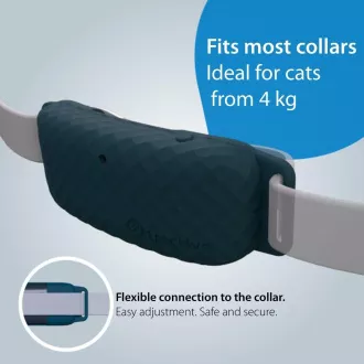 Tractive GPS CAT 4 LTE - localizare și urmărire a activității pentru pisici - albastru miez de noapte Tractive GPS CAT 4 LTE - localizare și urmărire a activității pentru pisici - albastru miez de noapte