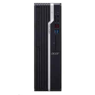 ACER PC EDU Veriton VX2680G - i3-10105, 4GB, 256GB, USB KB mouse, Wifi BT, W10P, 2y CI EDU, negru