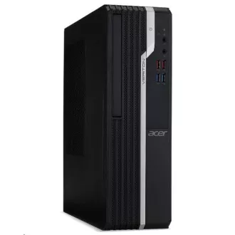 ACER PC EDU Veriton VX2680G - i3-10105, 4GB, 256GB, USB KB mouse, Wifi BT, W10P, 2y CI EDU, negru