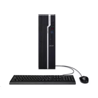 ACER PC EDU Veriton VX2680G - i3-10105, 4GB, 256GB, USB KB mouse, Wifi BT, W10P, 2y CI EDU, negru