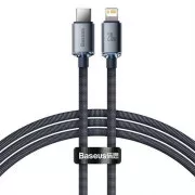 Baseus Crystal Shine Series USB-C Lightning 20W 1, 2m cablu de date, negru