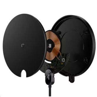 Baseus Wireless Charger Digital LED Gen 2 15W negru Baseus Wireless Charger Digital LED Gen 2 15W negru
