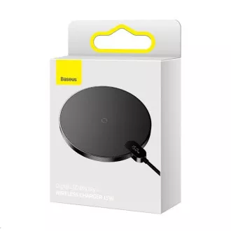 Baseus Wireless Charger Digital LED Gen 2 15W negru Baseus Wireless Charger Digital LED Gen 2 15W negru