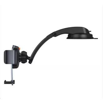Suport auto Baseus Easy Control Clamp cu braț SET negru