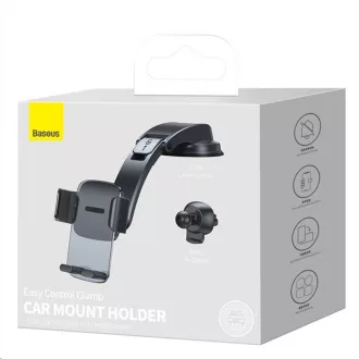 Suport auto Baseus Easy Control Clamp cu braț SET negru