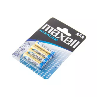 AVACOM Baterii alcaline AVACOM AAA Maxell nereîncărcabile 4 buc Blister