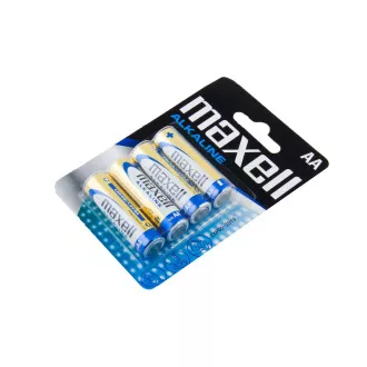 AVACOM Baterii alcaline AA Maxell nereîncărcabile AA Maxell 4pcs Blister