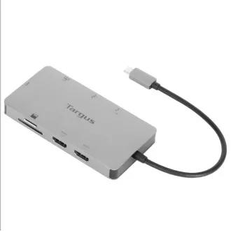 Targus® USB-C™ Universal Dual HDMI 4K Docking Station USB-C™ cu 100W Power Delivery Pass-Thru