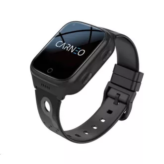 CARNEO Kids GPS Watch GuardKid  4G Platinum negru
