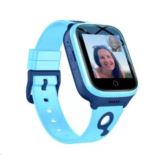 CARNEO Kids GPS Watch GuardKid  4G Platinum albastru