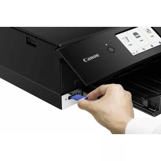 Imprimantă Canon PIXMA TS8350A negru - color, MF (imprimare, copiere, scanare, cloud), duplex, USB, Wi-Fi, Bluetooth