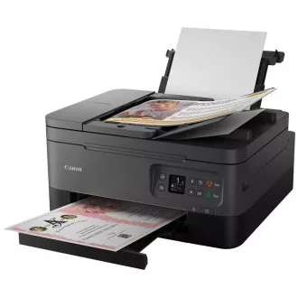 Imprimantă Canon PIXMA TS7450A negru - color, MF (imprimare, copiere, scanare, cloud), duplex, USB, Wi-Fi, Bluetooth Imprimantă Canon PIXMA TS7450A negru - color, MF (imprimare, copiere, scanare, cloud), duplex, USB, Wi-Fi, Bluetooth