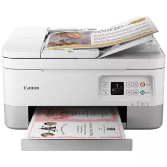 Canon PIXMA Printer TS7451A alb - color, MF (imprimare, copiere, scanare, cloud), duplex, USB, Wi-Fi, Bluetooth
