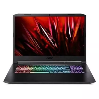 ACER NTB Nitro 5 (AN517-54-514S) - i5-11400H, 17.3" IPS FHD, 8GB, 512GBSSD, NVIDIA RTX-3050, Linux, negru