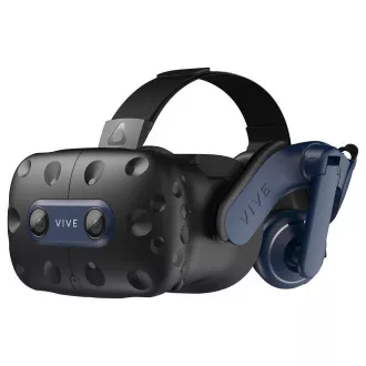 Ochelari de realitate virtuală HTC Vive Pro 2 HMD, 2x 2448x2448px 5K rezoluție, 120Hz, FOV 120°, negru/albastru