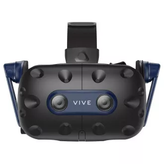 Ochelari de realitate virtuală HTC Vive Pro 2 HMD, 2x 2448x2448px 5K rezoluție, 120Hz, FOV 120°, negru/albastru