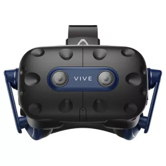 Ochelari de realitate virtuală HTC Vive Pro 2 HMD, 2x 2448x2448px 5K rezoluție, 120Hz, FOV 120°, negru/albastru