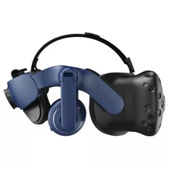 Ochelari de realitate virtuală HTC Vive Pro 2 HMD, 2x 2448x2448px 5K rezoluție, 120Hz, FOV 120°, negru/albastru