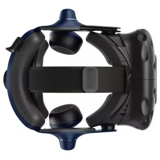 Ochelari de realitate virtuală HTC Vive Pro 2 HMD, 2x 2448x2448px 5K rezoluție, 120Hz, FOV 120°, negru/albastru