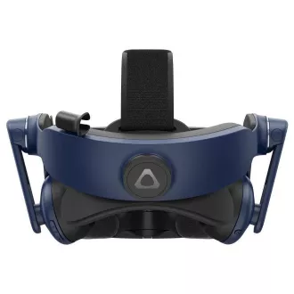 Ochelari de realitate virtuală HTC Vive Pro 2 HMD, 2x 2448x2448px 5K rezoluție, 120Hz, FOV 120°, negru/albastru