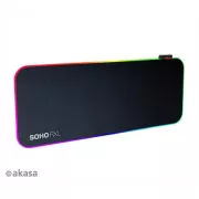 AKASA mouse pad SOHO RXL, mouse pad RGB pentru jocuri, 78x30 cm, grosime 4 mm