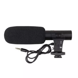 Doerr CV-02 Microfon stereo direcțional pentru camere și telefoane mobile Doerr CV-02 Microfon stereo direcțional pentru camere și telefoane mobile