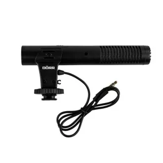 Doerr CV-02 Microfon stereo direcțional pentru camere și telefoane mobile Doerr CV-02 Microfon stereo direcțional pentru camere și telefoane mobile