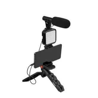 Doerr Vlogging Kit VL-5 Microfon lumina video pentru SmartPhone