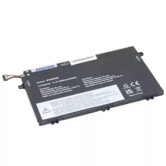 Baterie AVACOM pentru Lenovo ThinkPad E14, E15, E580, E490 Li-Pol 11, 1V 4050mAh 45Wh Baterie AVACOM pentru Lenovo ThinkPad E14, E15, E580, E490 Li-Pol 11, 1V 4050mAh 45Wh