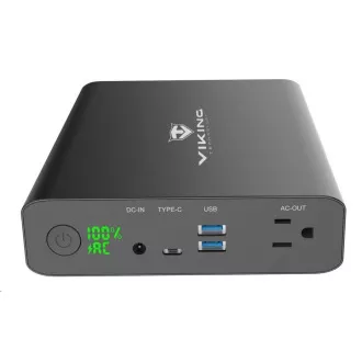 Viking power bank NF130W cu ieșire 220 V, 64000 mAh, negru Viking power bank NF130W cu ieșire 220 V, 64000 mAh, negru