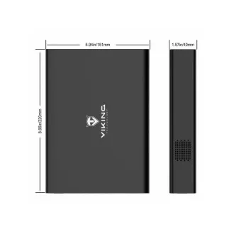 Viking power bank NF130W cu ieșire 220 V, 64000 mAh, negru Viking power bank NF130W cu ieșire 220 V, 64000 mAh, negru