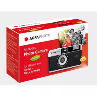 AgfaPhoto CAMERA REUSABILE 35MM NEGRU AgfaPhoto CAMERA REUSABILE 35MM NEGRU