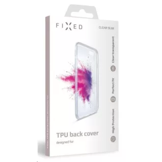 FIXED gel de acoperire din spate pentru Apple iPhone 12/12 Pro, transparent