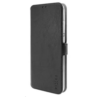 FIXED flip case Topic pentru Samsung Galaxy A22, negru FIXED flip case Topic pentru Samsung Galaxy A22, negru