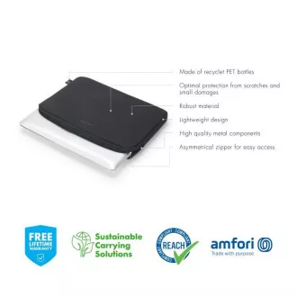 DICOTA Eco Sleeve BASE 12-12.5" negru