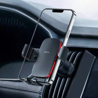 Suport auto gravitațional Baseus Metal Age?, negru Suport auto gravitațional Baseus Metal Age?, negru