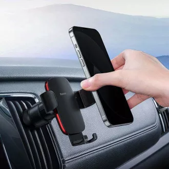 Suport auto gravitațional Baseus Metal Age?, negru Suport auto gravitațional Baseus Metal Age?, negru