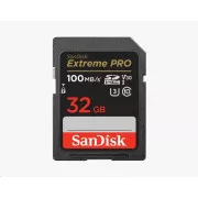 Card SanDisk SDHC 32GB Extreme PRO (100 MB/s Clasa 10, UHS-I U3 V30)