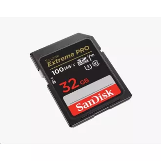Card SanDisk SDHC 32GB Extreme PRO (100 MB/s Clasa 10, UHS-I U3 V30)