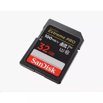 Card SanDisk SDHC 32GB Extreme PRO (100 MB/s Clasa 10, UHS-I U3 V30)