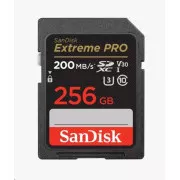 Card SanDisk SDXC 256GB Extreme PRO (200 MB/s Clasa 10, UHS-I U3 V30)