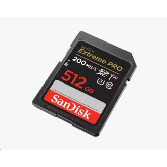 Card SanDisk SDXC 512GB Extreme PRO (200 MB/s Clasa 10, UHS-I U3 V30)