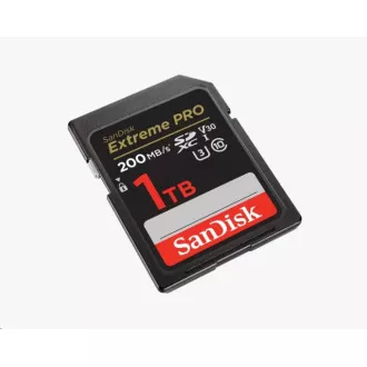 Card SanDisk SDXC 1TB Extreme PRO (200 MB/s Clasa 10, UHS-I U3 V30)