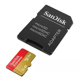 Card SanDisk micro SDXC 1TB Extreme (190 MB/s Clasa 10, UHS-I U3 V30)   adaptor