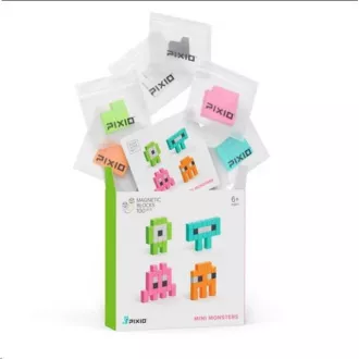 PIXIO Mini Monsters set de construcție magnetic PIXIO