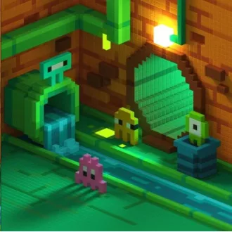 PIXIO Mini Monsters set de construcție magnetic PIXIO