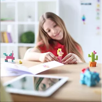 PIXIO Mini Monsters set de construcție magnetic PIXIO