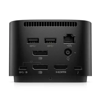 HP Dock - Thunderbolt 120W G4 EURO (Hook) 1xTB4, 4x USB 3.2, 2xUSB-C 3.2, HDMI 2.0, 2xDP 1.4, 1xRJ45 HP Dock - Thunderbolt 120W G4 EURO (Hook) 1xTB4, 4x USB 3.2, 2xUSB-C 3.2, HDMI 2.0, 2xDP 1.4, 1xRJ45