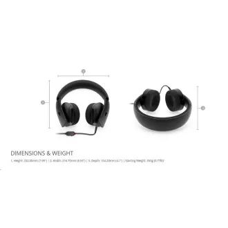 Căști pentru jocuri Dell Alienware 310H - AW310H Căști pentru jocuri Dell Alienware 310H - AW310H